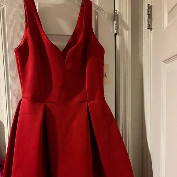 Ali Ro adorable dress with pleated flared bottom so cute dress up or down - Picture 10 of 14